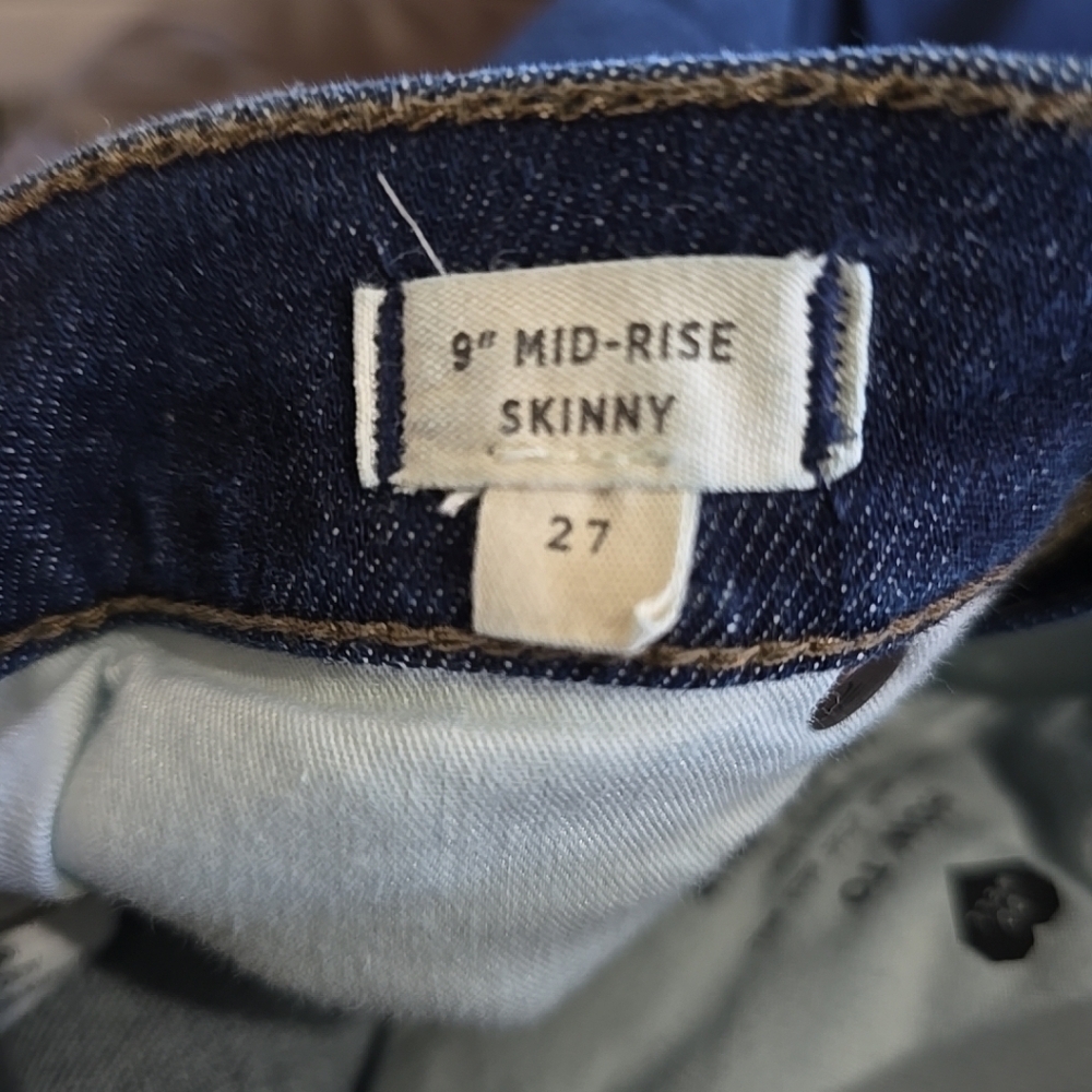 Women's Blue Denim Jeans - Picture 4 of 12